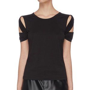 Helmut Lang Bondage Sleeve Pima Cotton T